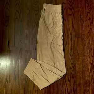 Adam Selman Sport Cargo Track Pant in Chino